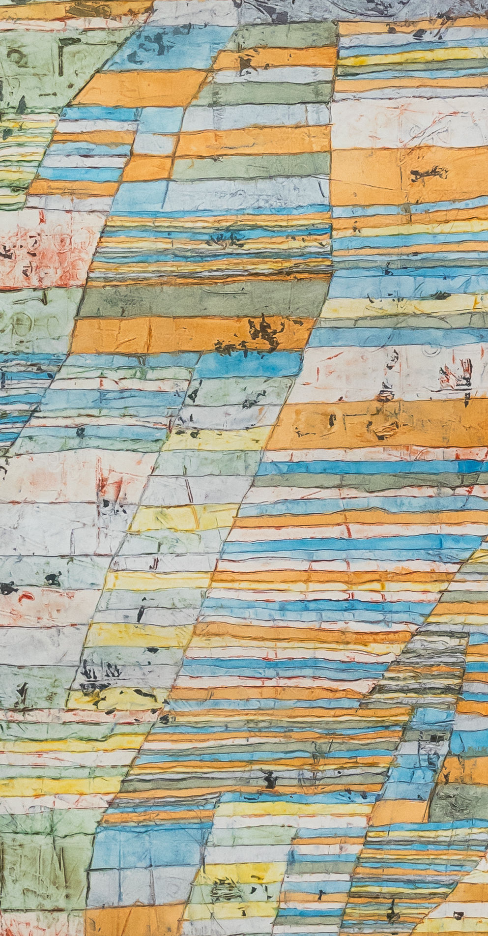 Detail 3: The narrow routes dividing at the left in Highway and Byways